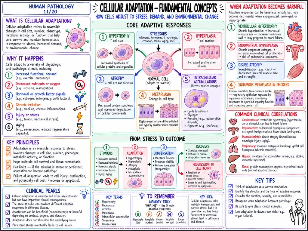 Cellular Adaptation โ Fundamental Concepts (11/20)